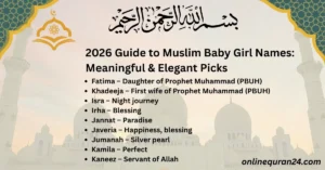 A serene, high-quality photograph of a sleeping newborn wrapped in a soft silk wrap, symbolizing the search for the perfect Muslim baby girl names for a 2026 arrival.