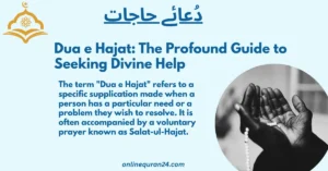 A serene individual in a peaceful setting performing Dua e Hajat with hands raised in sincere supplication, symbolizing the quest for divine intervention and guidance.