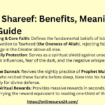 4 Qul Shareef: Benefits, Meaning & Free PDF Guide 4 Qul Shareef Benefits Meaning Free PDF Guide